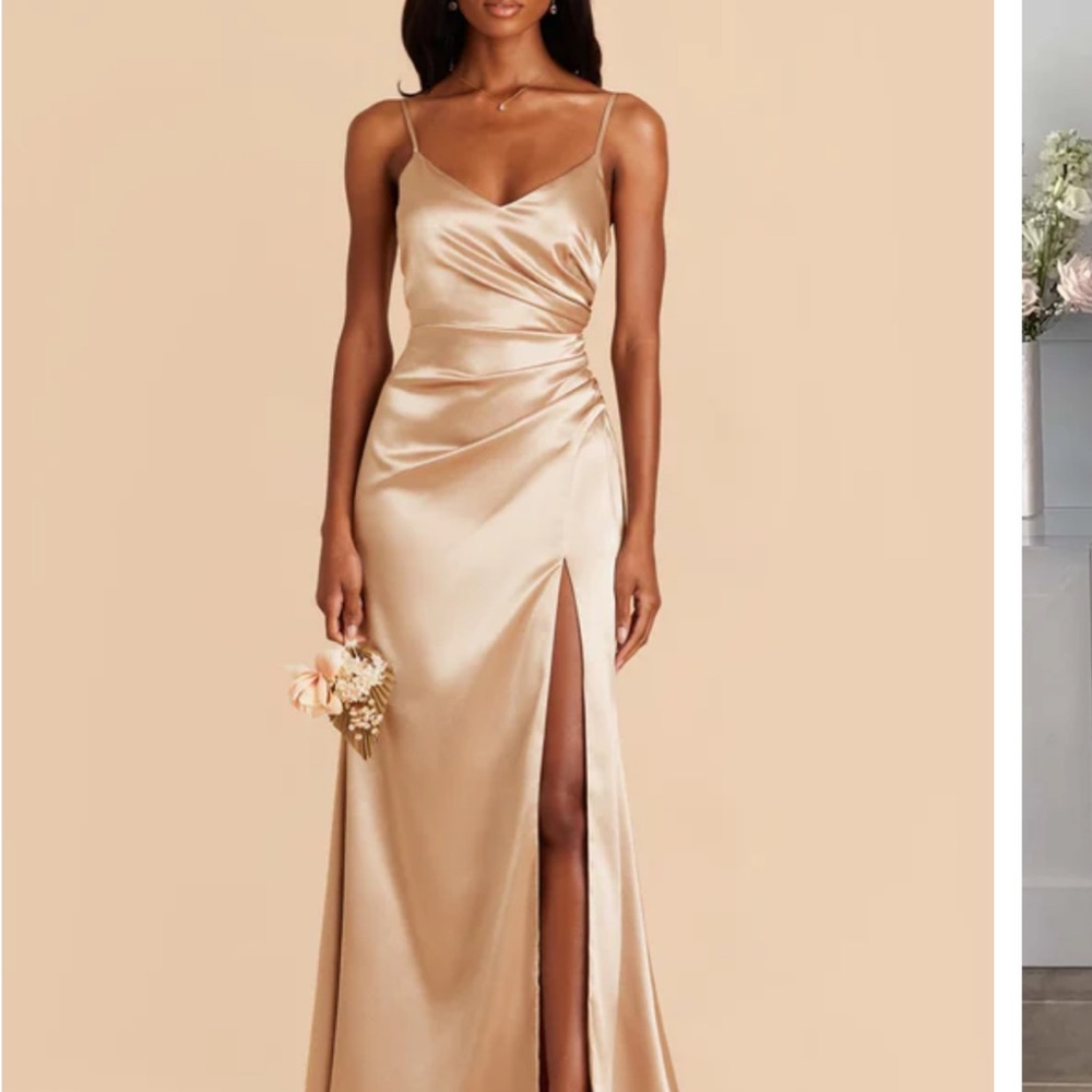 Elegant Satin Evening Gown